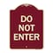 Signmission Parking Lot Do Not Enter Heavy-Gauge Aluminum Architectural Sign, 24" x 18", BU-1824-23429 A-DES-BU-1824-23429 - alternate 1